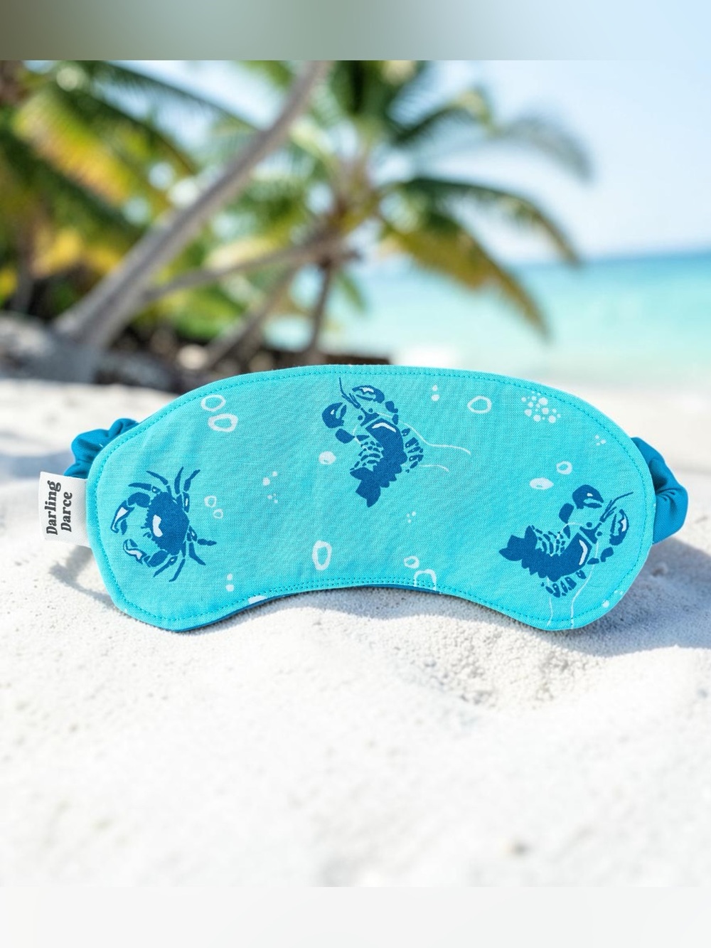 Blue Crab Theme Kids Sleep Mask